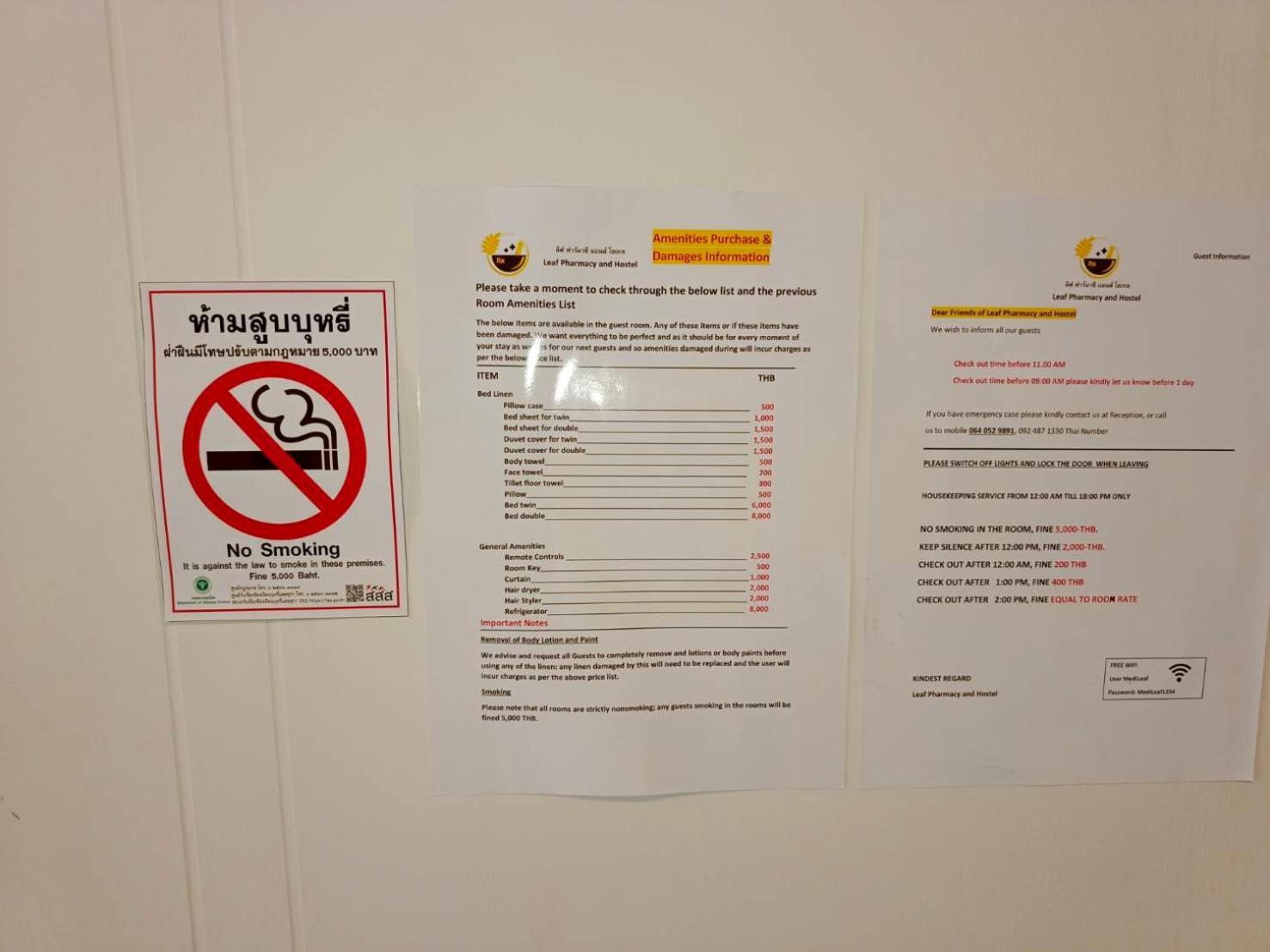 Medileaf Hostel Haad Rin Eksteriør bilde